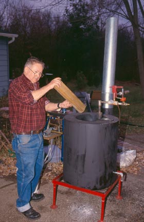 Bill Ryan's Rocket Boiler